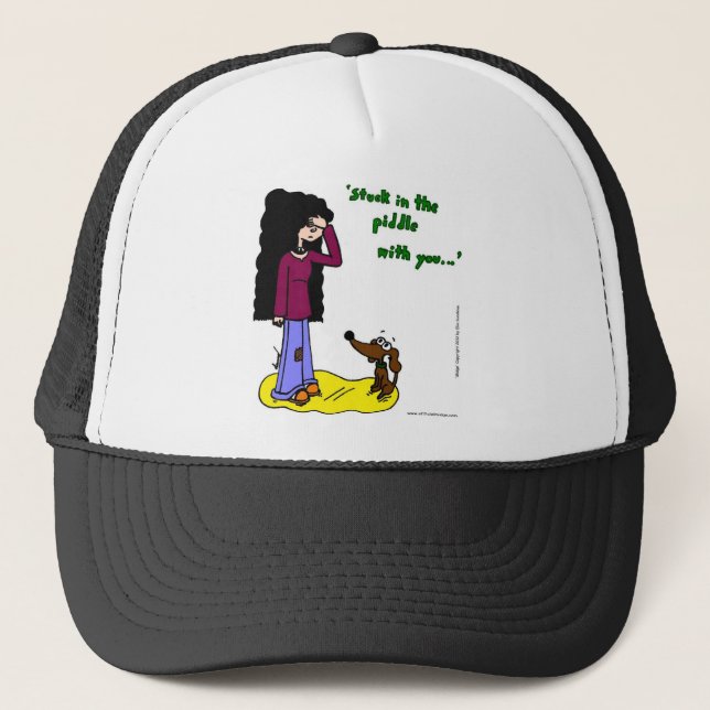 Midge "Stuck in Piddle with you"-hatten Keps (Framsida)