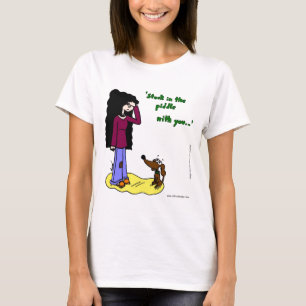 Midge "Stuck in Piddle with You", kvinna Tee