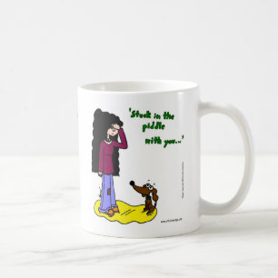Midge "Stuck in Piddle with You" Mugg