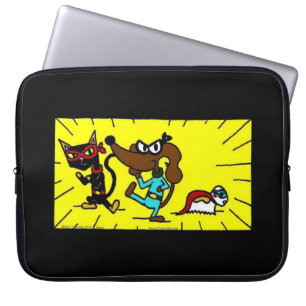 Midge Superhjälte Trio Laptop sleeve