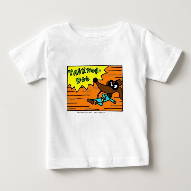 Midge ’TAEKWON-HUND’ Infant T-Shirt (Framsida)