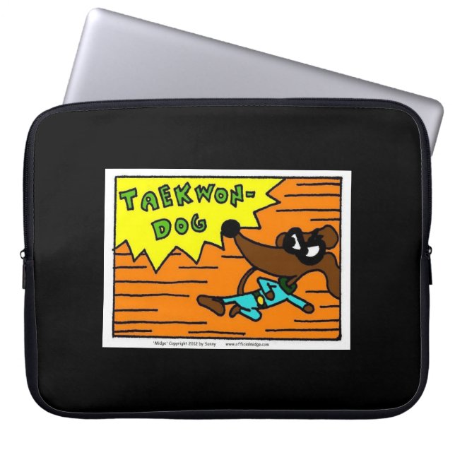 Midge TAEKWON-HUND Laptop sleeve (Framsidan)