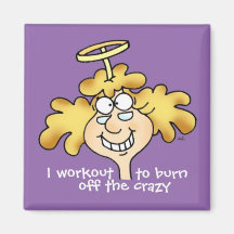 Midges galna roliga magnet