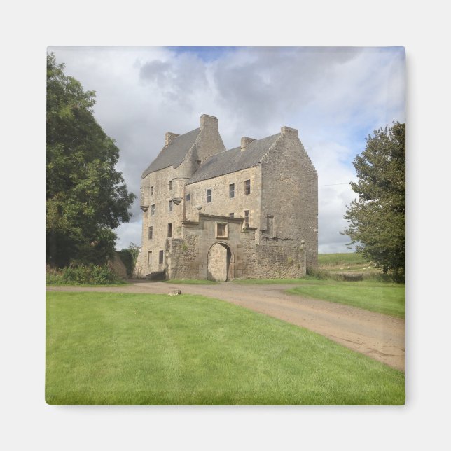 Midhope Castle Filming Location Fridge Magnet (Framsidan)