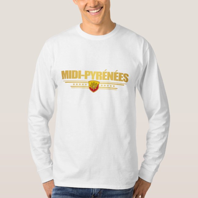 Midi-Pyrenees T Shirt (Framsida)