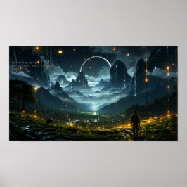 Midjourney Vad är framtiden? Poster