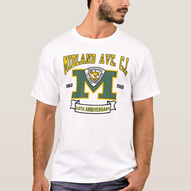 Midland Avenue Collegiate Institute T Shirt (Framsida)