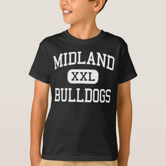 Midland - bulldoggar - recentior - Midland Texas Tee (Framsida)