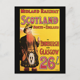 Midland Railway Scotland Vykort