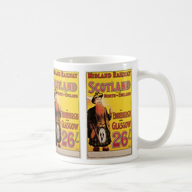 Midland Railway to Scotland Kaffemugg (Höger)