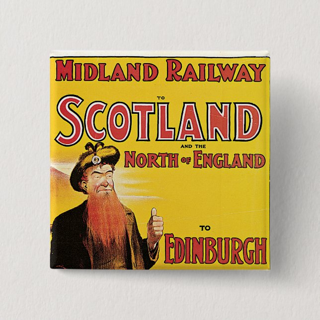 Midland Railway to Scotland Knapp (Framsida)