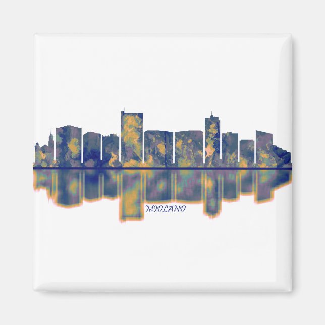 Midland Skyline Magnet (Framsidan)