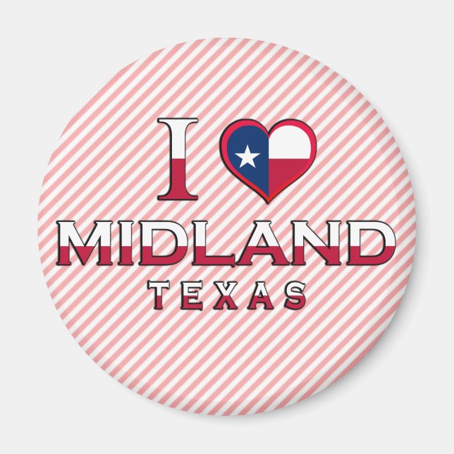 Midland, Texas Magnet (Framsidan)