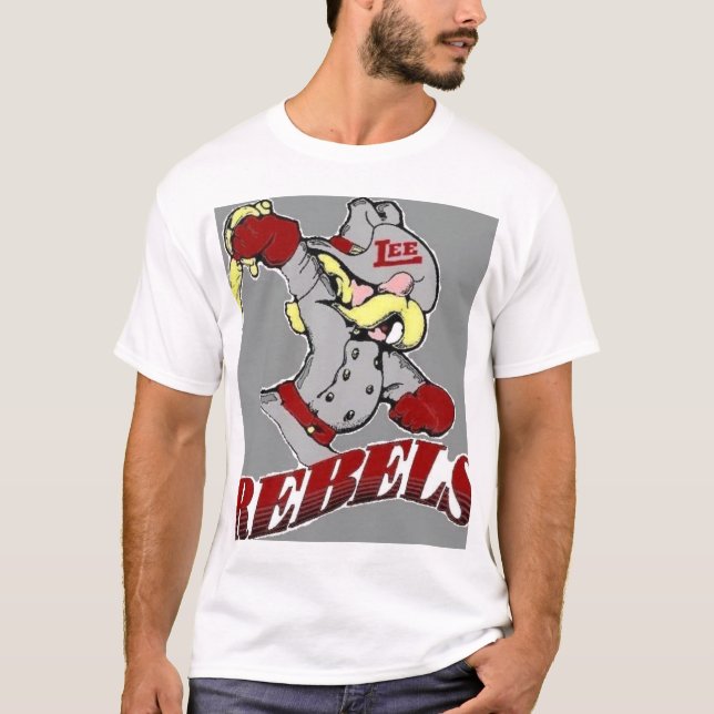 MidlandLee rebellisk T-tröja Tee Shirt (Framsida)