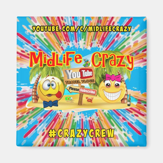 Midlife Crazy Magnet (Framsidan)