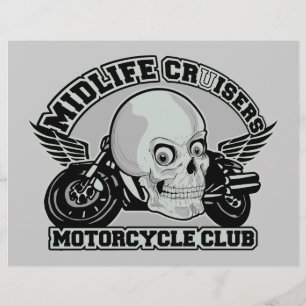 Midlife Cruisers MC anpassade flygblad