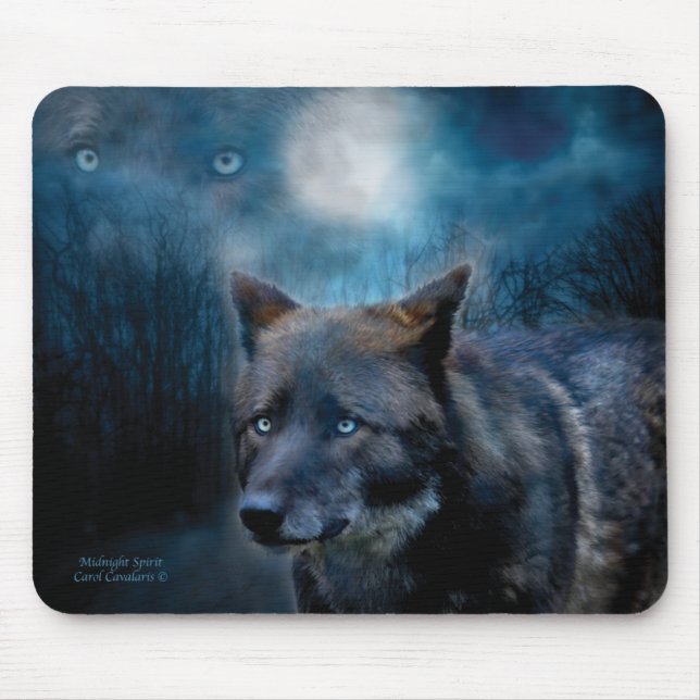Midnatt ande Mousepad Musmatta (Framsidan)
