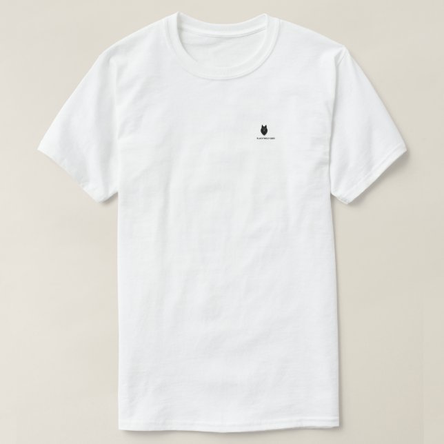 Midnatt blå fjäril Vattenfärg Grafisk T-Shirt (Design framsida)