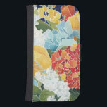 Midnatt Blommigt II Plånboksfodral För Samsung Galaxy S4<br><div class="desc">Blommigt</div>