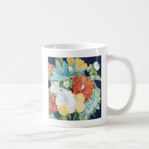 Midnatt Blommigt III Kaffemugg