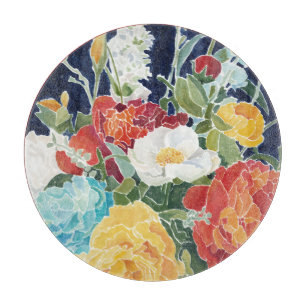 Midnatt Blommigtar I