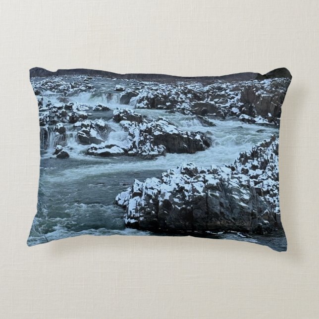 Midnatt Falls Pillow Prydnadskudde (Baksidan)