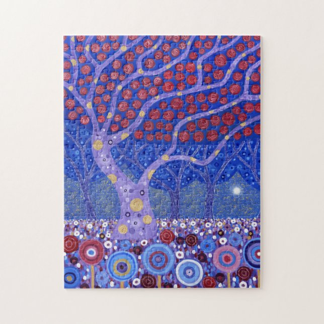 Midnatt Garden 2010 Pussel (Vertikal)