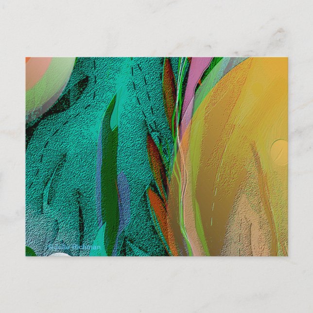 Midnatt Garden vykort 2 (Framsida)