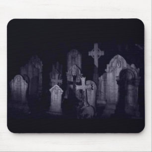 Midnatt Graveyard Mouse Pad Musmatta