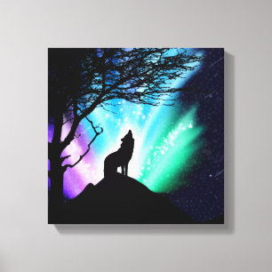 Midnatt Howl Canvastryck