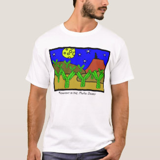 Midnatt i den Moab öknen T-shirt