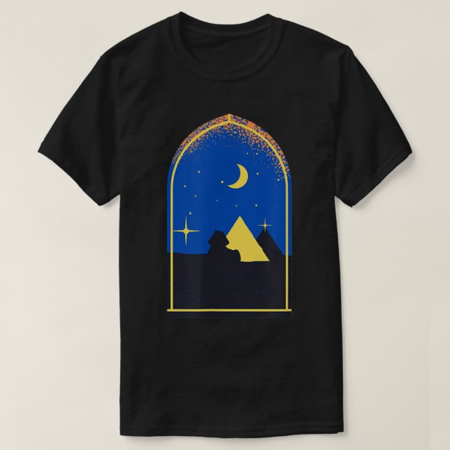 Midnatt i Egypten T Shirt (Design framsida)