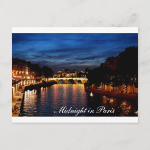 Midnatt i Paris-kort Vykort