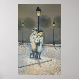 Midnatt i Paris Poster