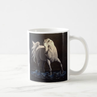 Midnatt kråma sig kaffemugg