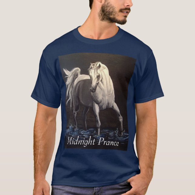 Midnatt kråma sig tee (Framsida)