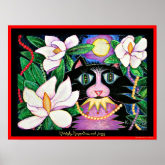 Midnatt, Magnolias och Jazzy Poster