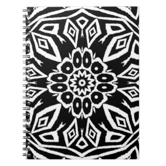 Midnatt Mandala Anteckningsbok