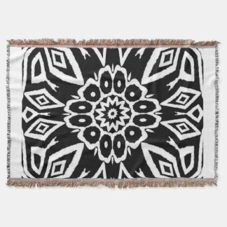 Midnatt Mandala Filt