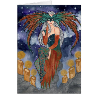 Midnatt maskerad OBS kort