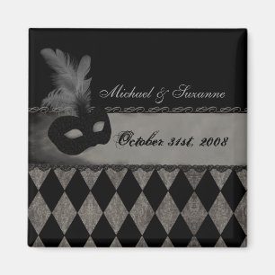 Midnatt maskeradmagnet magnet