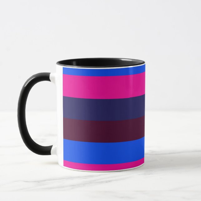 Midnatt neonränder mugg (Vänster)