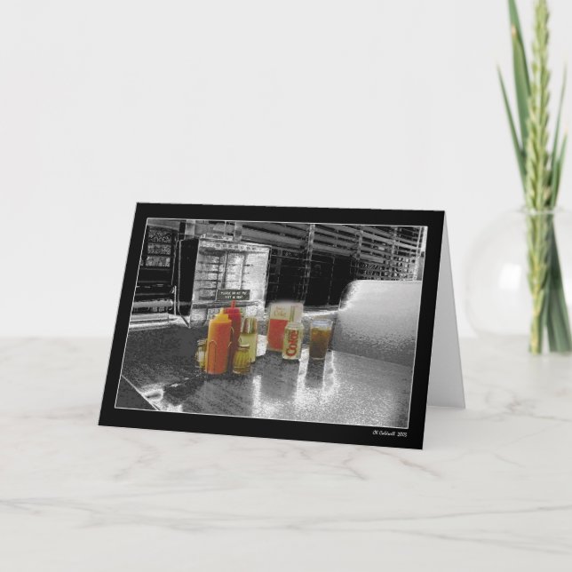 Midnatt på oasen kort (Framsida)