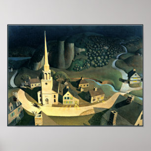 Midnatt Ride Paul Revere Poster