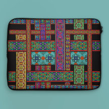 Midnatt Sol-glaset Laptop sleeve