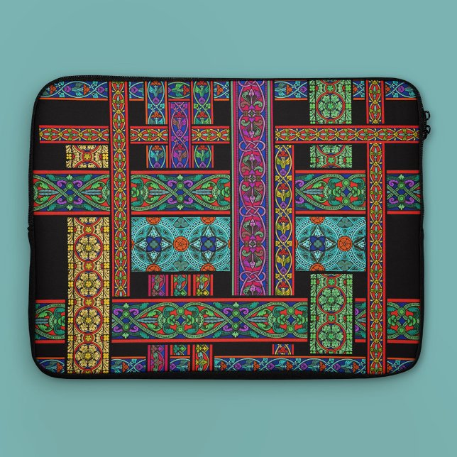 Midnatt Sol-glaset Laptop sleeve (Skapare uppladdad)
