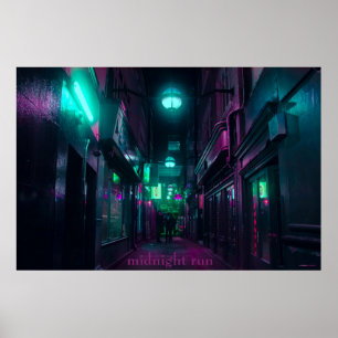 midnatt springa poster