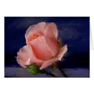 Midnatt steg hälsningskort