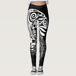 Midnatt surfa leggings