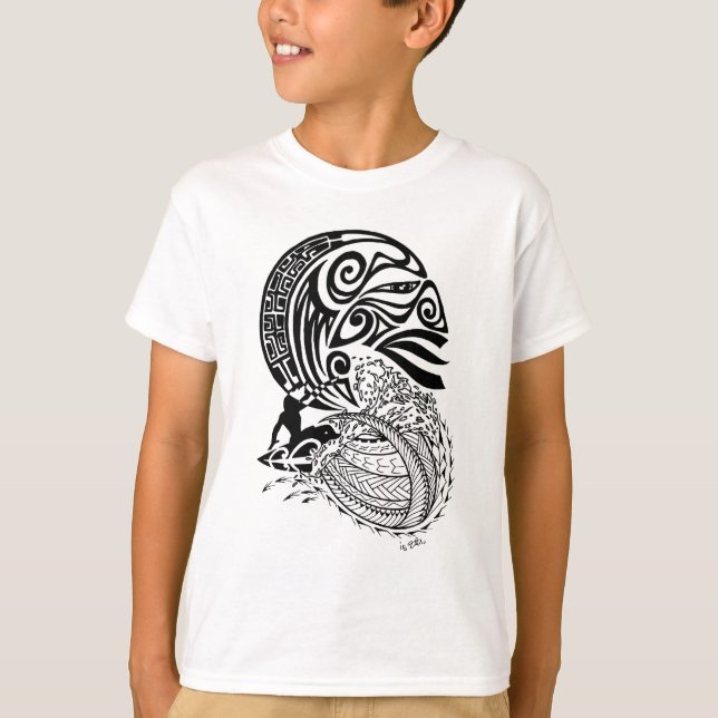 Midnatt-Surfa T Shirt (Framsida)